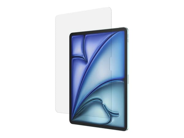 Belkin ScreenForce - Skjermbeskyttelse for nettbrett - 2.5D - glass - for Apple 11-inch iPad Air M2 Wi-Fi, M2 Wi-Fi + Cellular