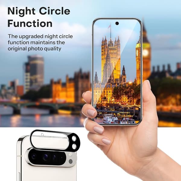 Google Pixel 9 Pro Kameralinsskydd 2.5D HD-Clear