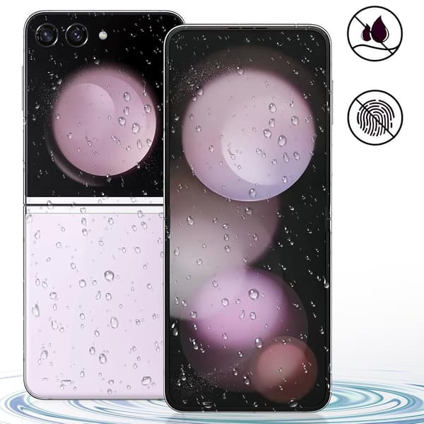 Z Flip 6 - 4-in-1 Skärmskydd & Kameraskydd i Hydrogel