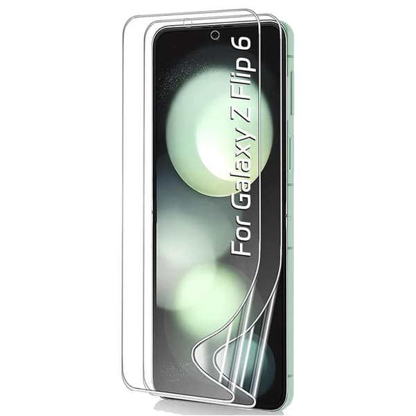 Z Flip 6 - 4-in-1 Skärmskydd & Kameraskydd i Hydrogel
