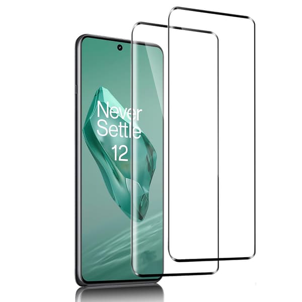 OnePlus 12 Skärmskydd 3D 0,3mm Svart Ram