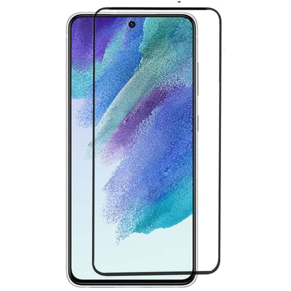2.5D Skärmskydd - HD-Kvalitet med Svart Ram till Samsung Galaxy S24 FE