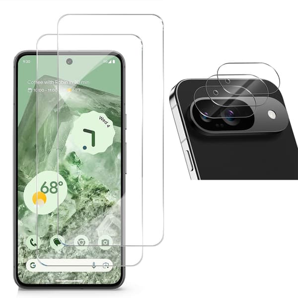 Reptåligt Skydd - Google Pixel 8 Skärmskydd + Kameralinsskydd 0,3mm
