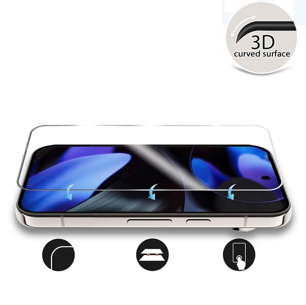 Perfekt Passform - Google Pixel 8 Skärmskydd Standard HD 0,3mm