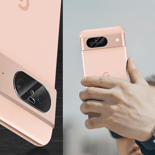 Reptåligt Kameraskydd - Google Pixel 8 HD-Clear 0,2mm