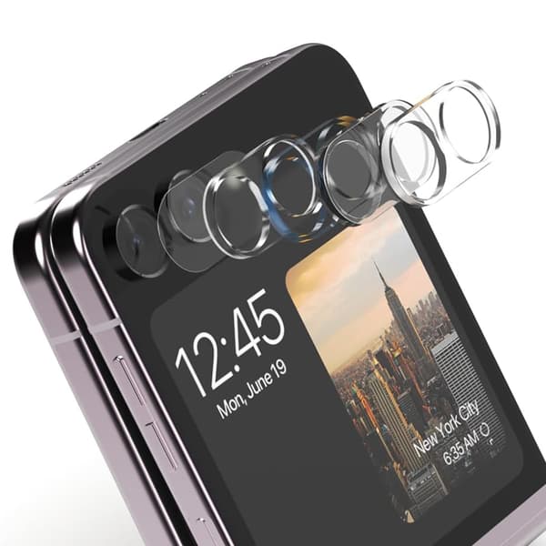 Klara Bilder - Samsung Galaxy Z Flip 6 Standard HD Kameralinsskydd
