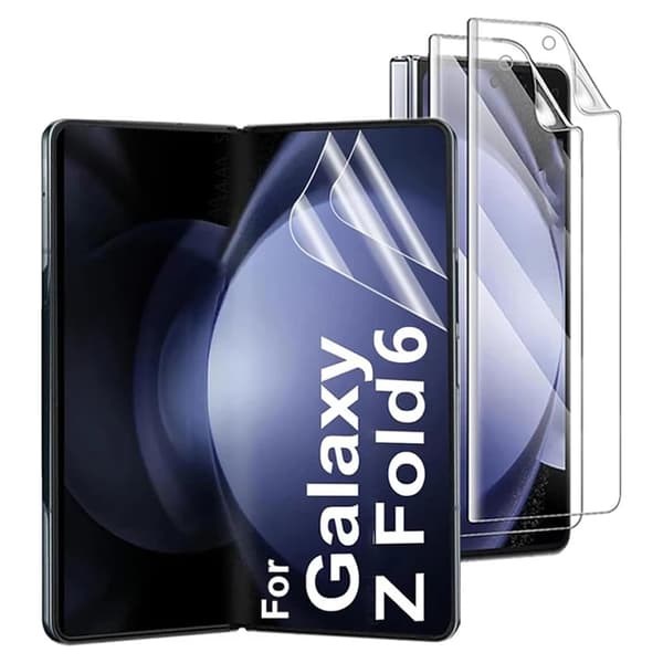 Ultimat skydd för Samsung Galaxy Z Fold 6 - Skärm & baksida i tryggt förvar!