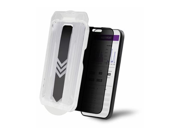 StarTech.com - Skärmskydd för mobiltelefon - 4-vägs, sekretessfilter, för stående/liggande, pekskärmskompatibel, +/-30° vy - glas - med sekretessfilt Svart