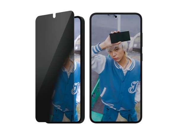 PanzerGlass ® Privacy Screen Protector Samsung Galaxy S25+ | S24+ | Ultra-Wide Fit, Samsung, Samsung - Galaxy S25+, Samsung - Galaxy S24 Plus, Dry ap