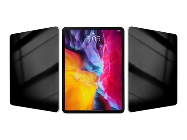 Insmat - Skärmskydd för surfplatta - 2-vägs - glas - med sekretessfilter - för Apple 11-inch iPad Pro (1:a generation, 2a generation, 3:e generatione