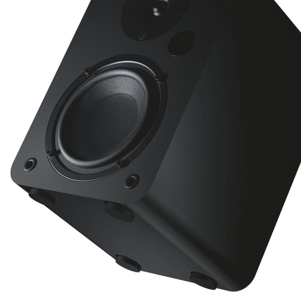 MIXX Vinylskivspelare System 5 Stereo Inkl Högtalare Svart