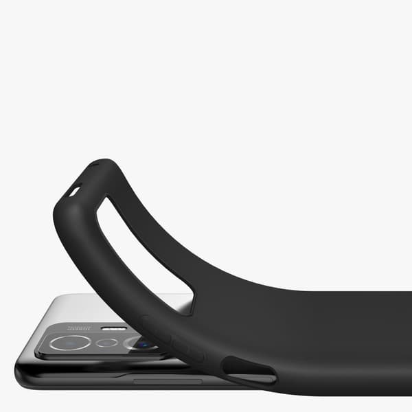 Motorola Moto G55 - Matt TPU Mjuk Skal - Svart