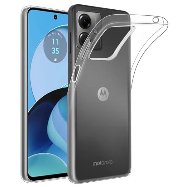 Motorola Moto G85 - Transparent Mjuk Slim Skal