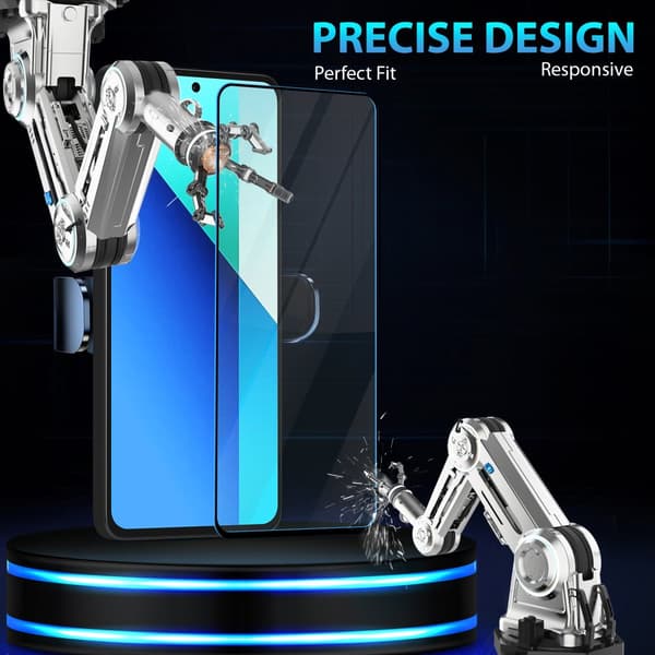 2-Pack Xiaomi Redmi Note 13 Pro Skärmskydd - Härdat Glas 9H - Super kvalitet 3D