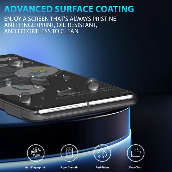 1-Pack Google Pixel 7 Pro Skärmskydd & 1-Pack linsskydd - Härdat Glas 9H - Super kvalitet 3D