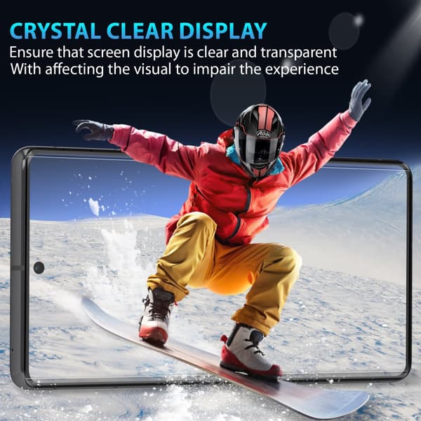 2-Pack Google Pixel 7 Pro Skärmskydd & 1-Pack linsskydd - Härdat Glas 9H - Super kvalitet 3D