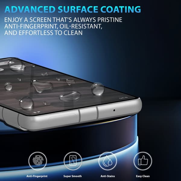 1-Pack Google Pixel 7A Skärmskydd & 1-Pack linsskydd - Härdat Glas 9H - Super kvalitet 3D