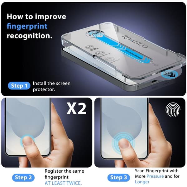 1-Pack Samsung Galaxy S25 Skärmskydd - Härdat Glas | [Automatisk Installation] - Bubbelfritt