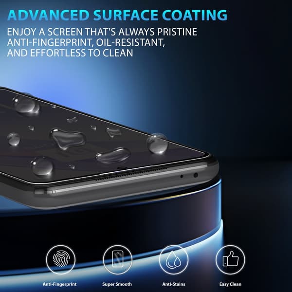1-Pack Xiaomi 10T Lite Privacy Skärmskydd - Härdat Glas 9H - Super kvalitet 3D