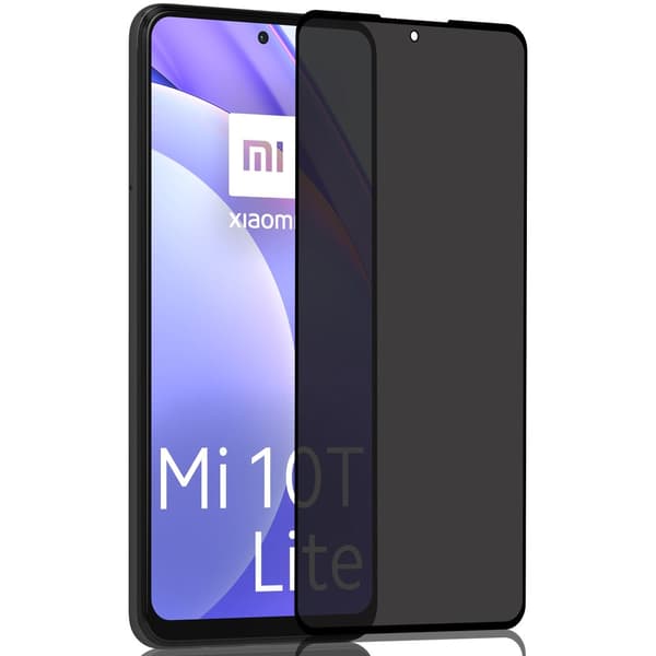 1-Pack Xiaomi 10T Lite Privacy Skärmskydd - Härdat Glas 9H - Super kvalitet 3D
