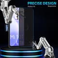 Miniatyrbillede 6 af 7: 2-Pack Xiaomi 10T Lite Privacy Skærmbeskyttelse - Hærdet Glas 9H - Super kvalitet 3D