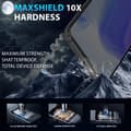 Miniatyrbild 5 av 7: 2-Pack Xiaomi 10T Privacy Skärmskydd - Härdat Glas 9H - Super kvalitet 3D