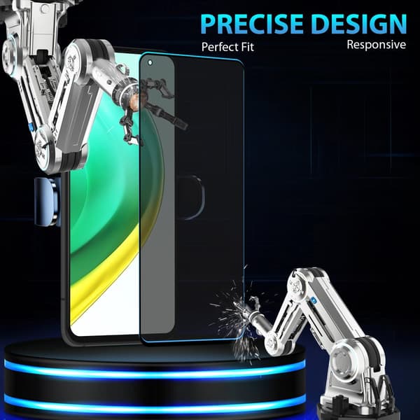 2-Pack Xiaomi 10T Pro Privacy Skærmbeskyttelse - Hærdet Glas 9H - Super kvalitet 3D