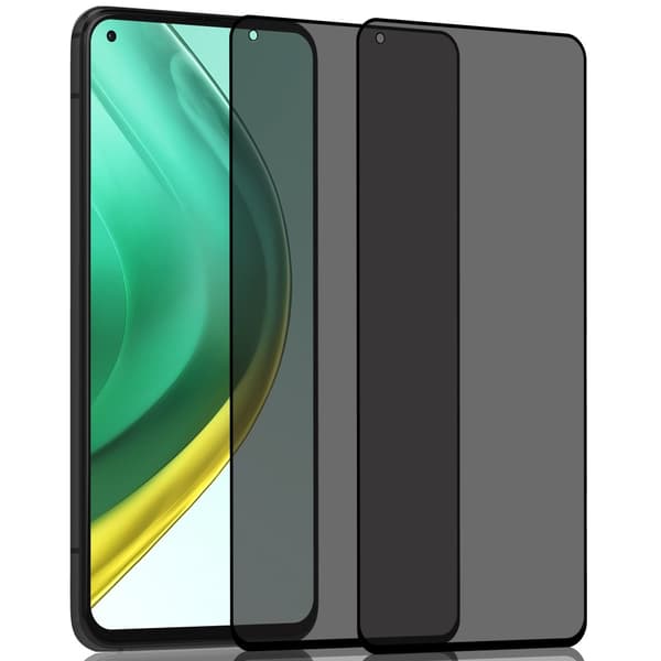 2-Pack Xiaomi 10T Pro Privacy Skærmbeskyttelse - Hærdet Glas 9H - Super kvalitet 3D
