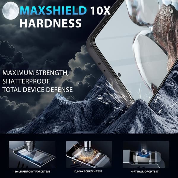 2-Pack Xiaomi 12T Skærmbeskyttelse & 2-Pack linsebeskyttelse - Hærdet Glas 9H - Super kvalitet 3D
