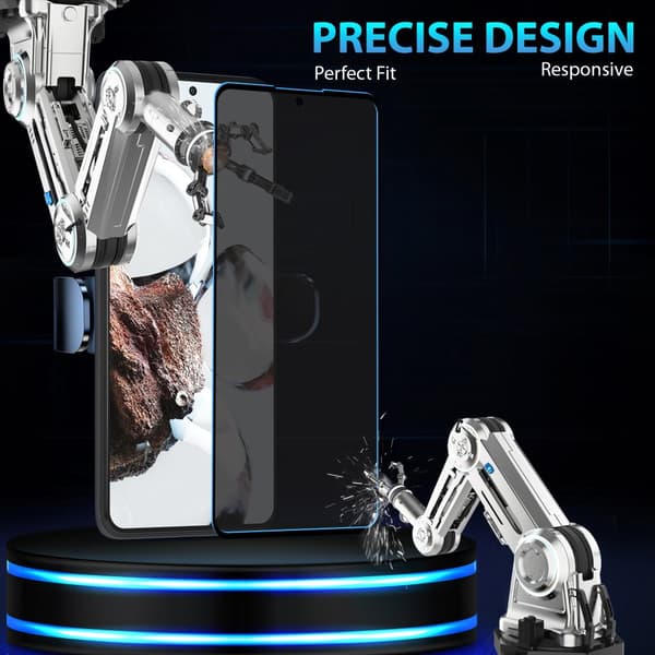 1-Pack Xiaomi 12T Privacy Skärmskydd - Härdat Glas 9H - Super kvalitet 3D