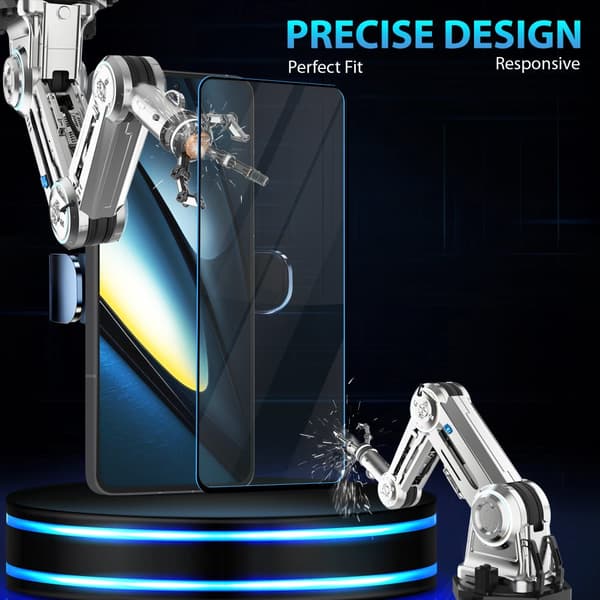 1-Pack Xiaomi Poco F6 Skärmskydd - Härdat Glas 9H - Super kvalitet 3D