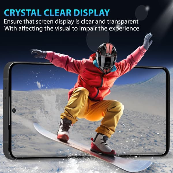 1-Pack Xiaomi Poco F6 Privacy Skærmbeskyttelse - Hærdet Glas 9H - Super kvalitet 3D