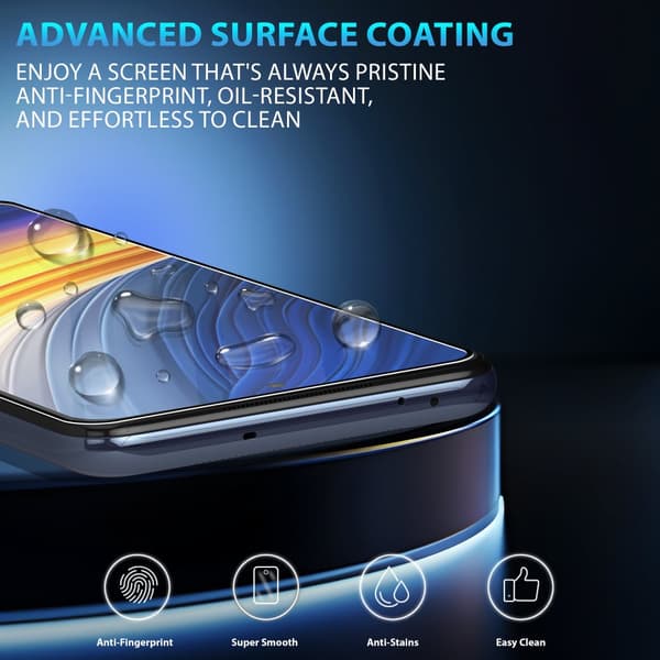 1-Pack Xiaomi Poco X3 Skärmskydd - Härdat Glas 9H - Super kvalitet 3D