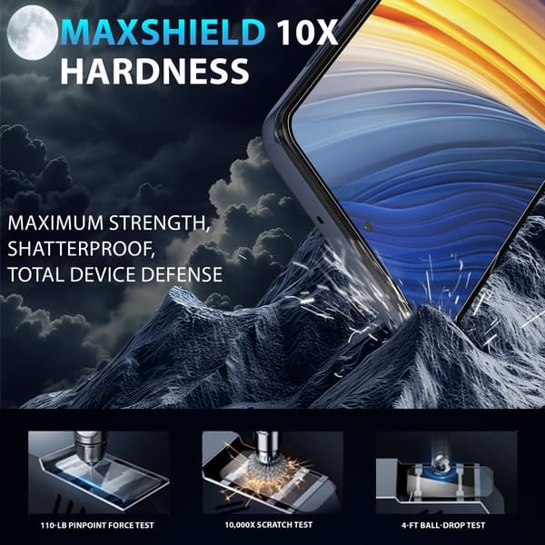 1-Pack Xiaomi Poco X3 Skärmskydd - Härdat Glas 9H - Super kvalitet 3D