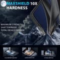 Miniatyrbild 5 av 7: 1-Pack Xiaomi Poco X4 Privacy Skärmskydd - Härdat Glas 9H - Super kvalitet 3D