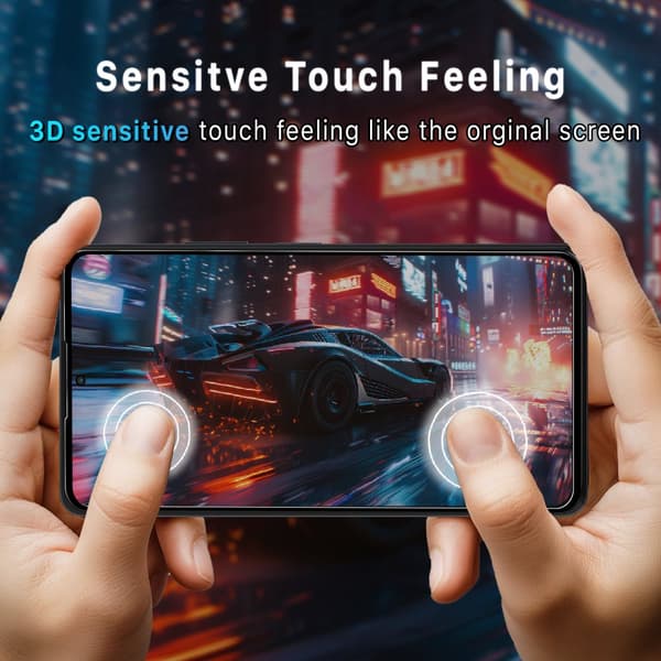 2-Pack Xiaomi Poco X6 Privacy Skærmbeskyttelse - Hærdet Glas 9H - Super kvalitet 3D