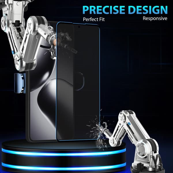 1-Pack Xiaomi Redmi 14T Pro Privacy Skærmbeskyttelse - Hærdet Glas 9H - Super kvalitet 3D