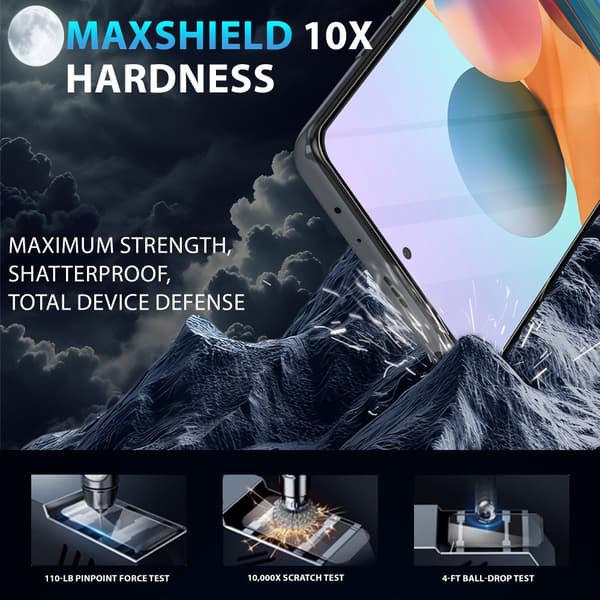 2-Pack Xiaomi Redmi Note 10 Pro Skærmbeskyttelse - Hærdet Glas 9H - Super kvalitet 3D