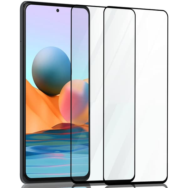 2-Pack Xiaomi Redmi Note 10 Pro Skærmbeskyttelse - Hærdet Glas 9H - Super kvalitet 3D