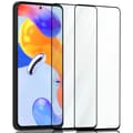 Miniatyrbild 1 av 6: 2-Pack Xiaomi Redmi Note 11 Pro Skärmskydd - Härdat Glas 9H - Super kvalitet 3D