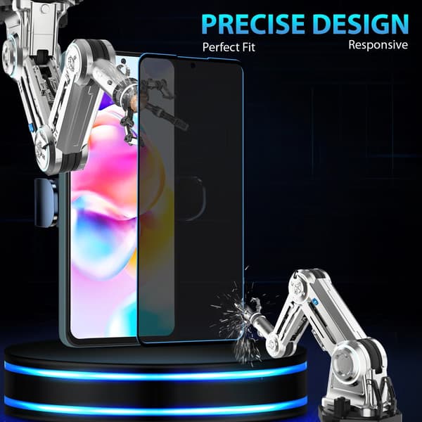 1-Pack Xiaomi Redmi Note 11 Pro Plus Privacy Skärmskydd - Härdat Glas 9H - Super kvalitet 3D