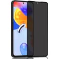 Miniatyrbild 1 av 7: 1-Pack Xiaomi Redmi Note 11 Pro Privacy Skärmskydd - Härdat Glas 9H - Super kvalitet 3D