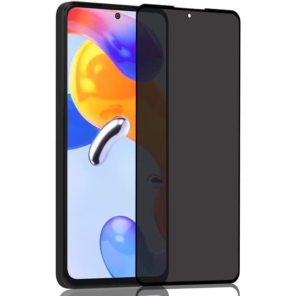 1-Pack Xiaomi Redmi Note 11 Pro Privacy Skärmskydd - Härdat Glas 9H - Super kvalitet 3D