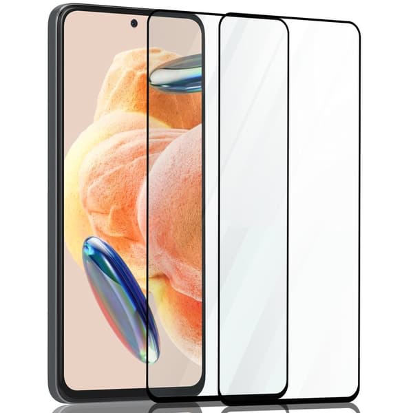 2-Pack Xiaomi Redmi Note 12 Skærmbeskyttelse - Hærdet Glas 9H - Super kvalitet 3D