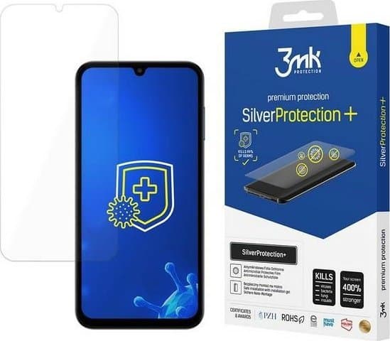 3MK SilverProtect+ Sam M15 5G M156 Antimicrobial film mounted wet