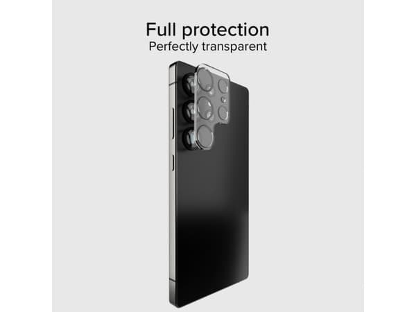 SBS TECAMGLSAS25U, Linsskydd, Transparent, Silikon, Härdat glas, Samsung, Galaxy S25 Ultra, Reptålig