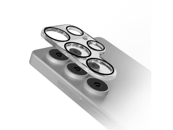 SBS TECAMGLSAS25U, Linsskydd, Transparent, Silikon, Härdat glas, Samsung, Galaxy S25 Ultra, Reptålig
