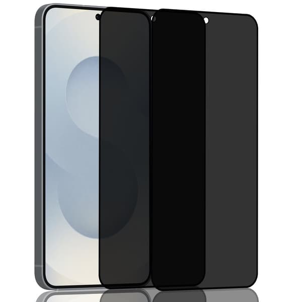 2-Pack Samsung S25 Plus Privacy Skærmbeskyttelse - Hærdet Glas 9H - Super kvalitet 3D