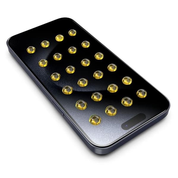 BOOM iPhone 15 Pro Max Privacy Härdat Glas Skärmskydd 2st