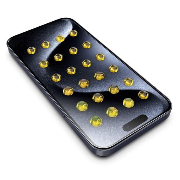 BOOM iPhone 15 Pro Härdat Glas Skärmskydd - 2 Pack